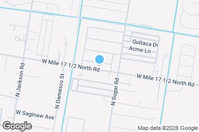 Map image of the property - 1702 W Broome St