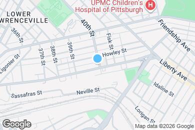 Map image of the property - 3955 Liberty Ave