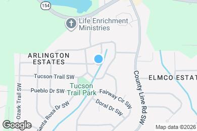Map image of the property - 2344 Omaha Rd SW