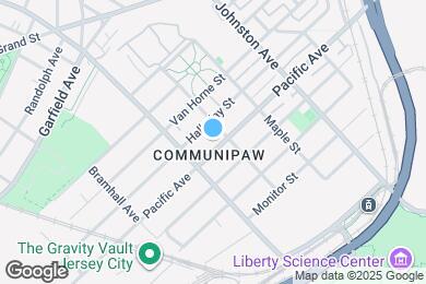 Map image of the property - 329 Pacific Ave