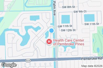Map image of the property - Pembroke Pines Landings Apartments
