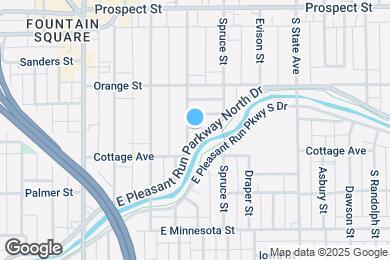 Map image of the property - 1421 Laurel St
