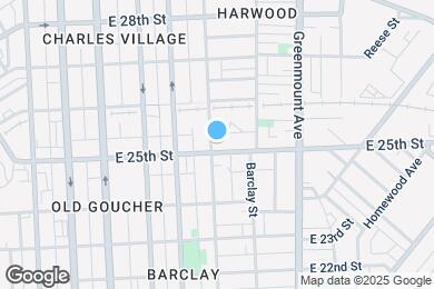 Map image of the property - 304 E 25th St