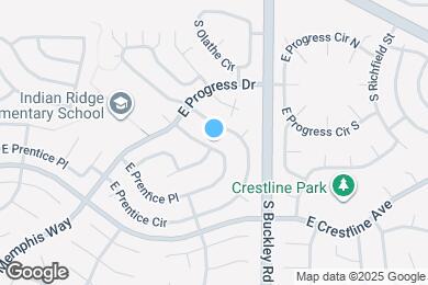 Map image of the property - 5288 S Olathe Cir