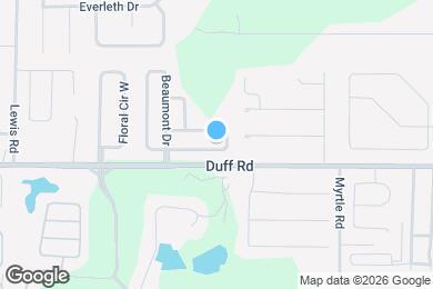 Map image of the property - 2541 Pine Valley Dr