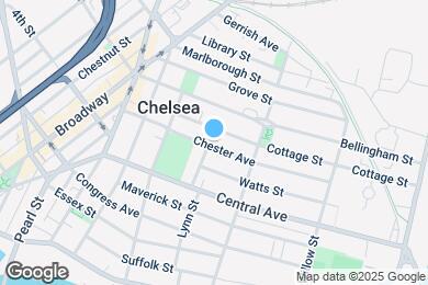 Map image of the property - 84 Chester Ave