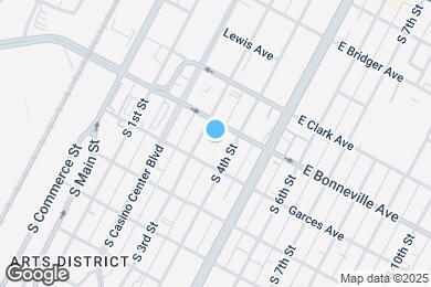 Map image of the property - 353 E Bonneville Ave