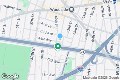 Map image of the property - 6011 44th Ave