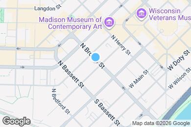 Map image of the property - 406 W Mifflin St