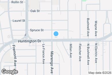 Map image of the property - 1712 Huntington Dr
