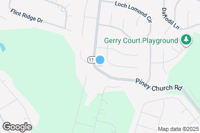 Map image of the property - 1351 Piney Church Rd