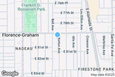Map image of the property - 7921 Morton Ave