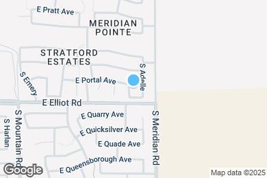 Map image of the property - 3543 S Payton