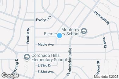 Map image of the property - 1860 Jolene Dr