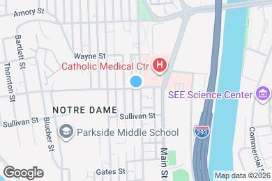 Map image of the property - 258 Notre Dame Ave