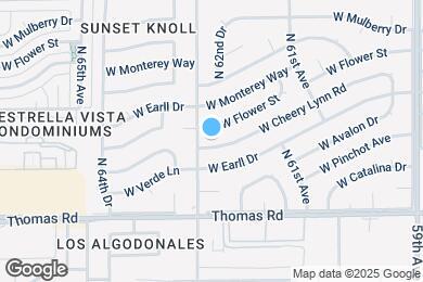 Map image of the property - 6228 W Cheery Lynn Rd