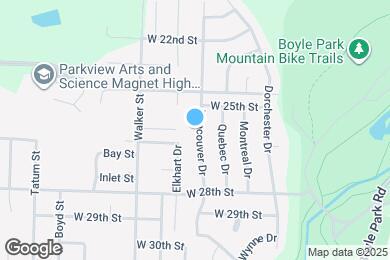 Map image of the property - 2518 Vancouver Dr