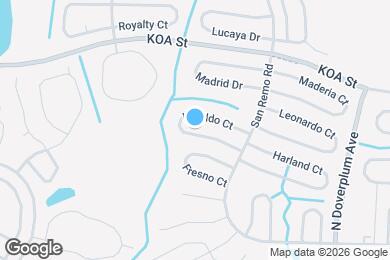 Map image of the property - 619 Heraldo Ct