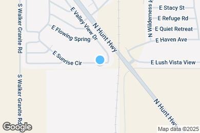 Map image of the property - 6003 E Sunrise Cir