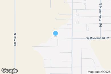 Map image of the property - 10644 W Rosemead Dr