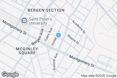 Map image of the property - 519 Mercer St