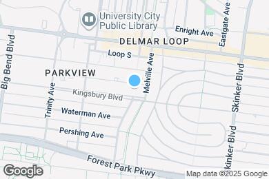 Map image of the property - 6615 Kingsbury Blvd