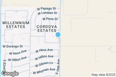 Map image of the property - 7903 W Pomo St