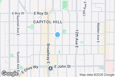 Map image of the property - 422 10th Ave E