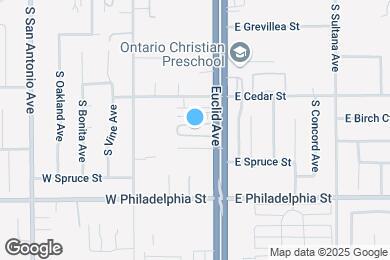Map image of the property - 2050 S Euclid Ave