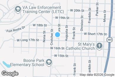 Map image of the property - 1801 W Long 17th St
