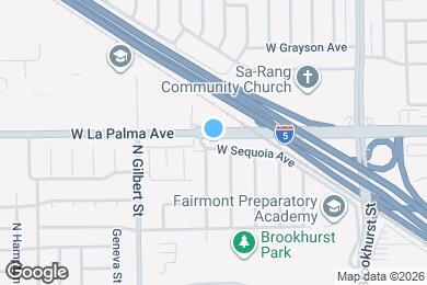 Map image of the property - 2325 W Sequoia Ave