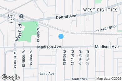 Map image of the property - 1978 W 93rd St