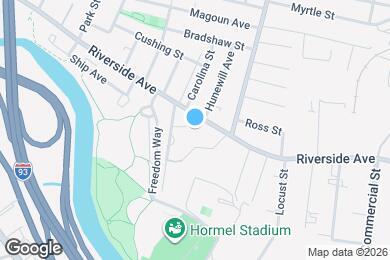 Map image of the property - 305 Riverside Ave