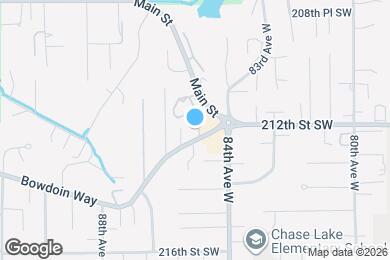 Map image of the property - 8503 Bowdoin Way