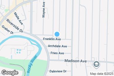 Map image of the property - 17606 Franklin Ave