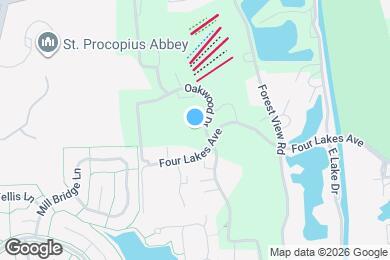 Map image of the property - 5820 Oakwood Dr