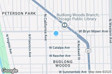 Map image of the property - 2720 W Gregory St