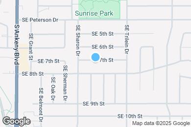 Map image of the property - 417 SE 7th St