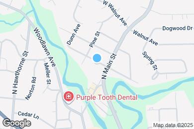 Map image of the property - 117 W Nims Ave