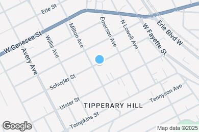 Map image of the property - 423 Schuyler St