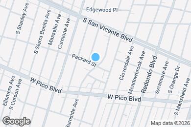 Map image of the property - 5351 Packard St