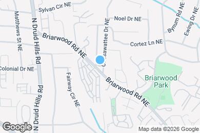 Map image of the property - 2269 Briarwood Hills Dr NE