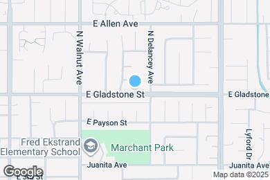 Map image of the property - 437 E Gladstone St