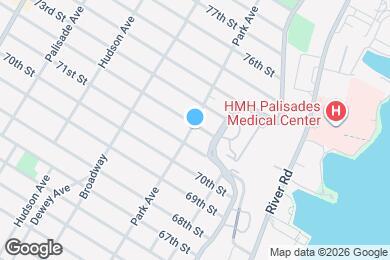 Map image of the property - Woodcliff Court Apartments