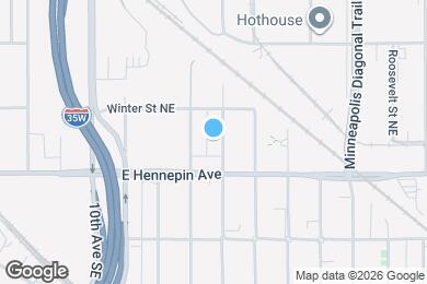 Map image of the property - 1149 14th Ave SE