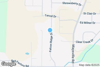 Map image of the property - 234 Falcon Ridge Dr