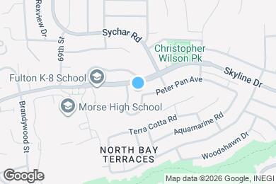 Map image of the property - 7154 Peter Pan Ave