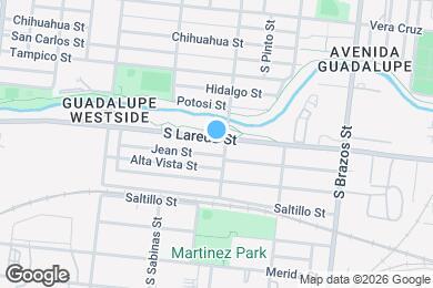 Map image of the property - 2406 S Laredo St