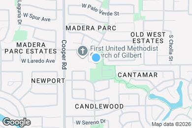 Map image of the property - 671 W Laredo Ave