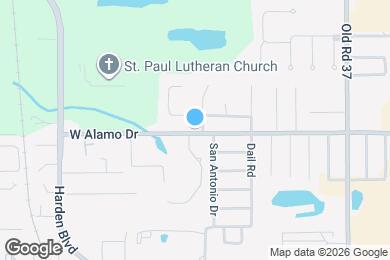 Map image of the property - 637 W Alamo Dr